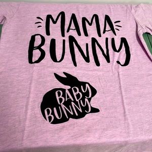 Mama, bunny, baby bunny, pregnant shirt